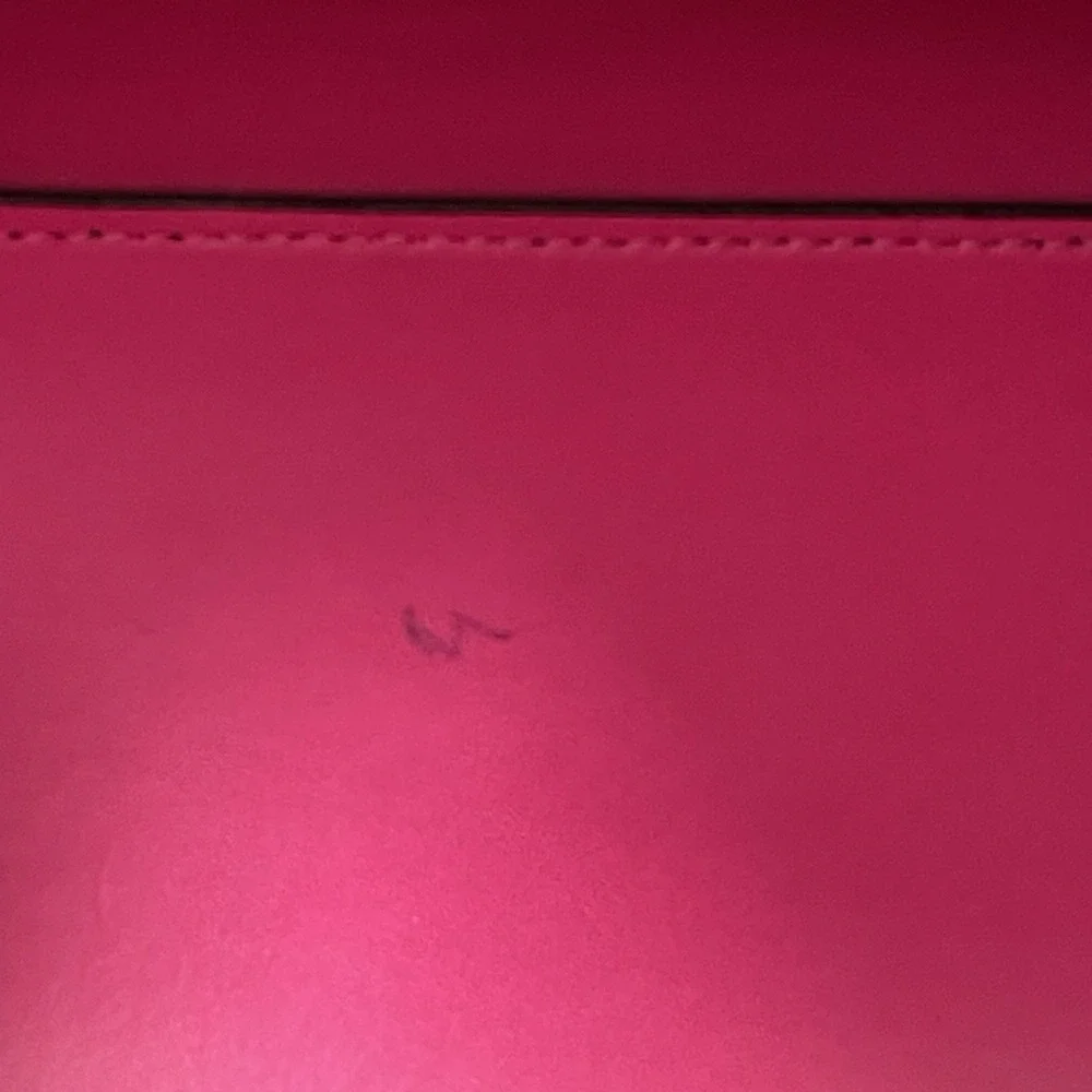 Kate Spade‎ Black & Hot Pink Leather Tote Bag Large - Picture 13 of 16
